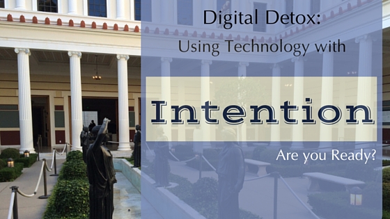 Digital Detox: Using Technology more Intentionally