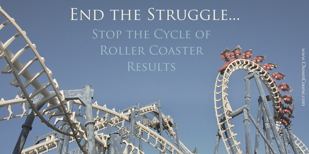 End the Struggle: Stop the Cycle of Roller Coaster Results