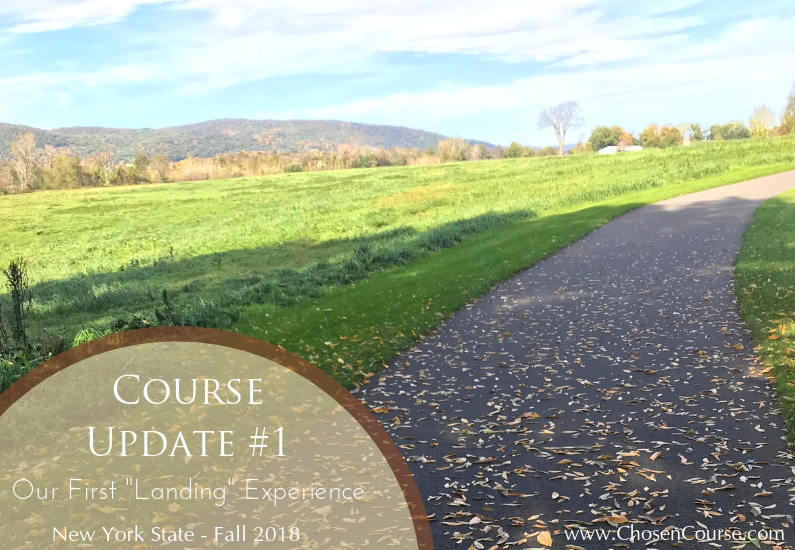 Course Update #1: Our First Landing Experience – New York State