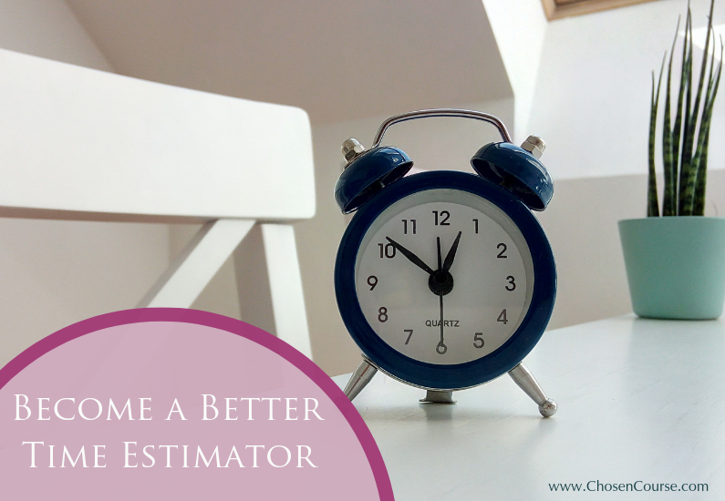 Become a Better Time Estimator