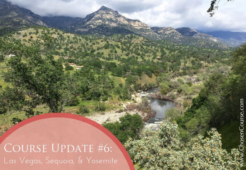 Digital Nomad Family – Course Update #6 – Las Vegas, Sequoia, & Yosemite