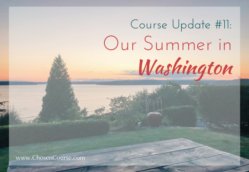 Digital Nomad Family – Course Update #11 – Our Summer in Washington