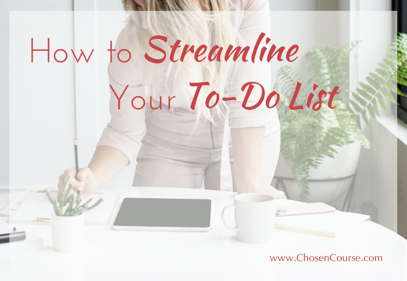 How to Streamline Your To-Do List